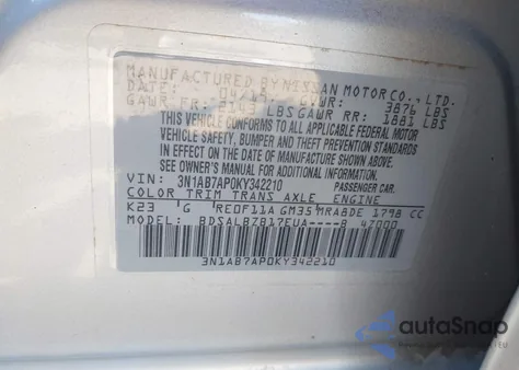 2019 Nissan Sentra S from USA, damaged, VIN 3N1AB7AP0KY342210